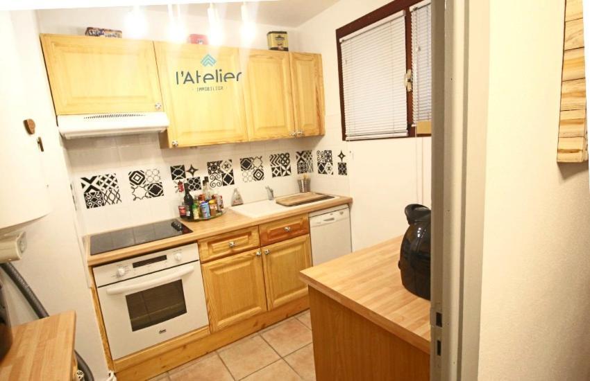 T2 Centre Village - Proximite Telecabine - Vue Montagne Plein Sud - Terrasse Couverte - Balcon - Chambre 1 Lit Double En 160 - Salon 1 Canape Convertible En 140 - Cuisine Separee Сен-Лари-Сулан Экстерьер фото
